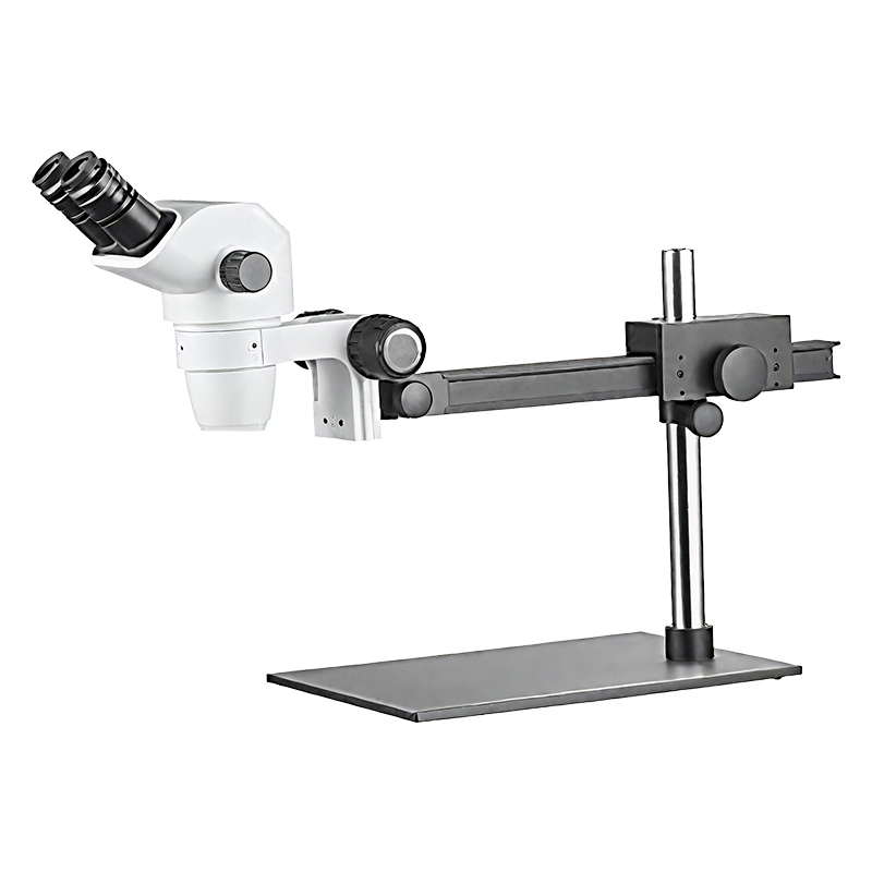 Versatile Wf10X/22 Binocular Microscope with Adjustable Boom Stand